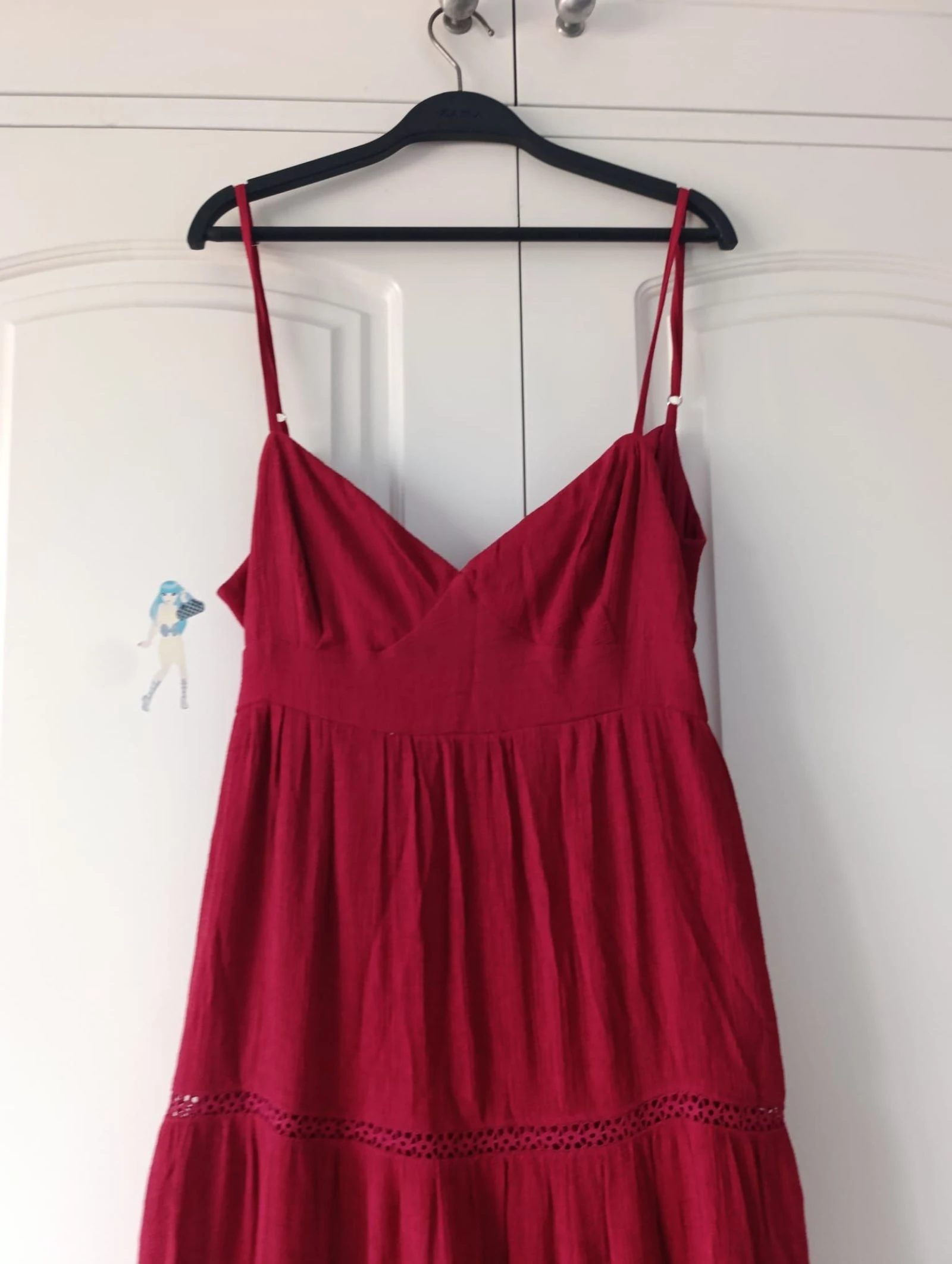 Vestido Zara maxi frambuesa talla XL  – photo 3